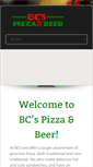 Mobile Screenshot of bcspizzaandbeer.com